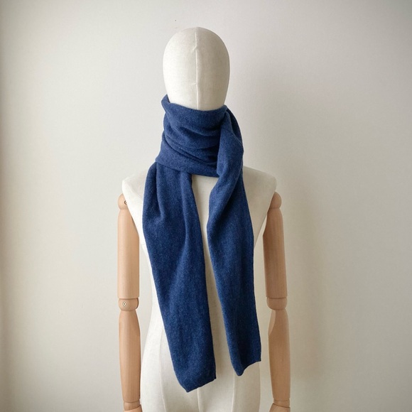 joodito 100% cashmere wraparound scarf upcycled sweater wrap oversize neckwarmer - Picture 2 of 10